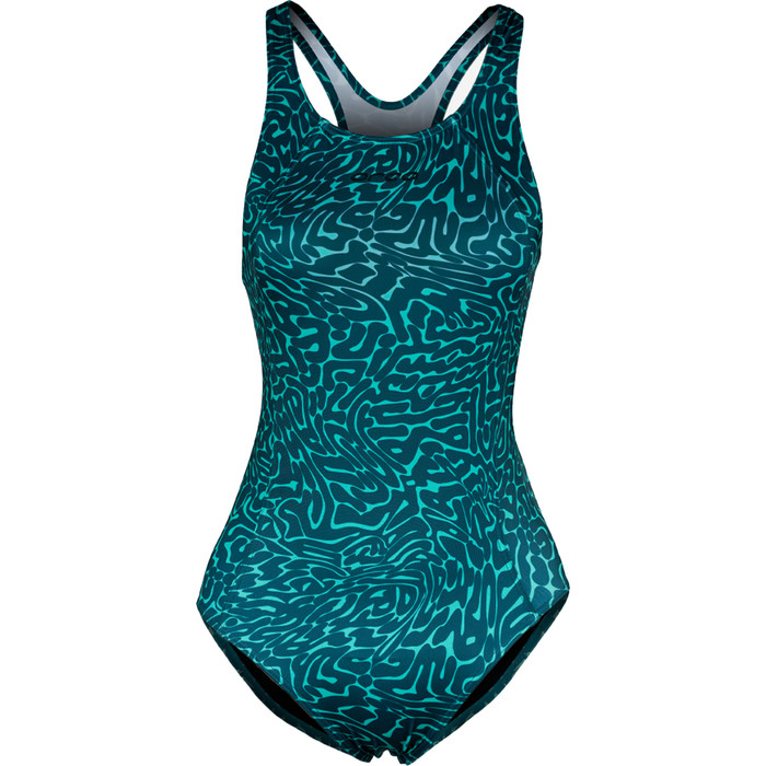 2024 Orca Womens Core One-Piece MS51TT35 - Green Diploria